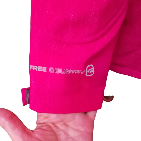 Free Country Women's Vibrant Pink Ski Jacket - Picture 5 of 7
